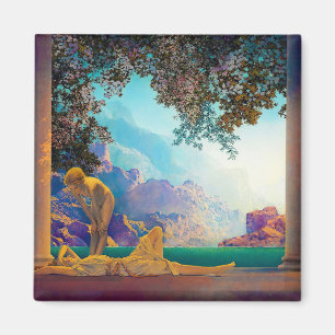 Daybreak, 1922 von Maxfield Parrish Magnet