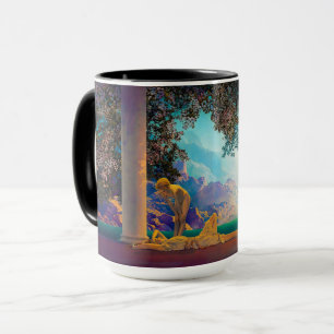 Daybreak, 1922 von Maxfield Parrish Tasse
