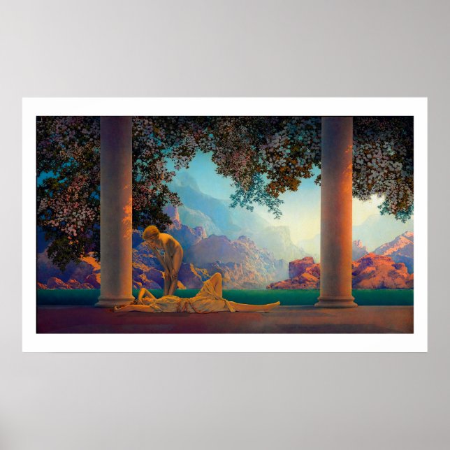 DAYBREAK Maxfield Parrish 1922 ... 2022 Poster (Vorne)
