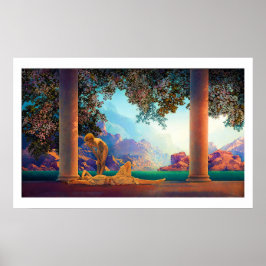 DAYBREAK Maxfield Parrish 1922 ... 2022 Poster