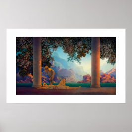 DAYBREAK Maxfield Parrish 1922 ... 2022 Poster
