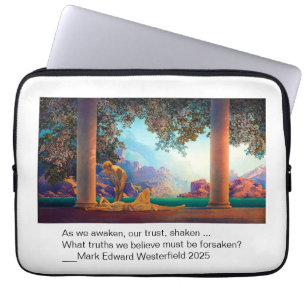 DAYBREAK Maxfield Parrish 1922 ... 2022 Poster Laptopschutzhülle