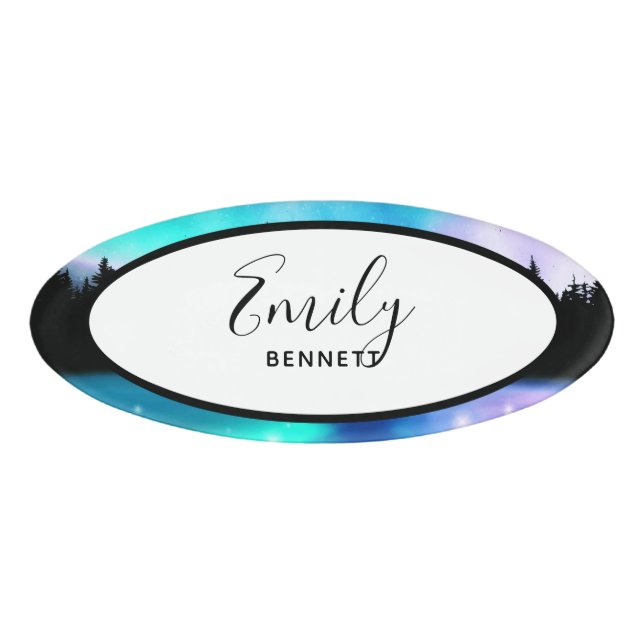 Daybreak Reflection Name Tag Namenschild (Vorderseite)
