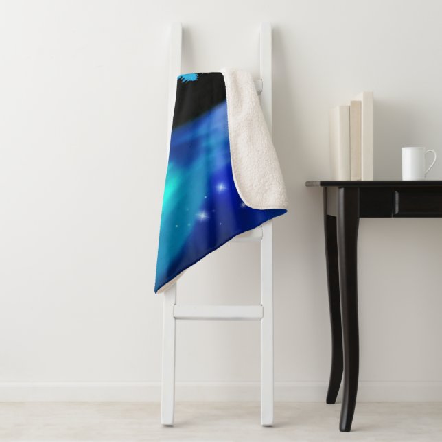 Daybreak Reflections Sherpa Blanket Sherpadecke (Beispiel)