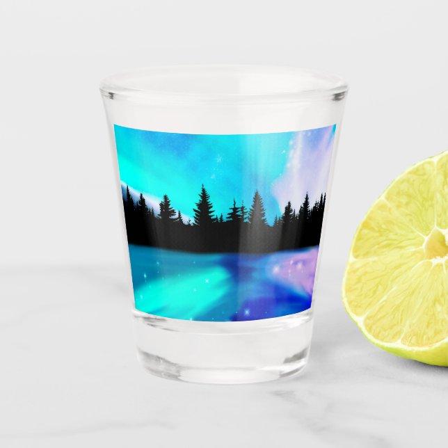 Daybreak Reflections Shot Glass Schnapsglas (Vorderseite)