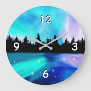 Daybreak Reflektionen große Uhr