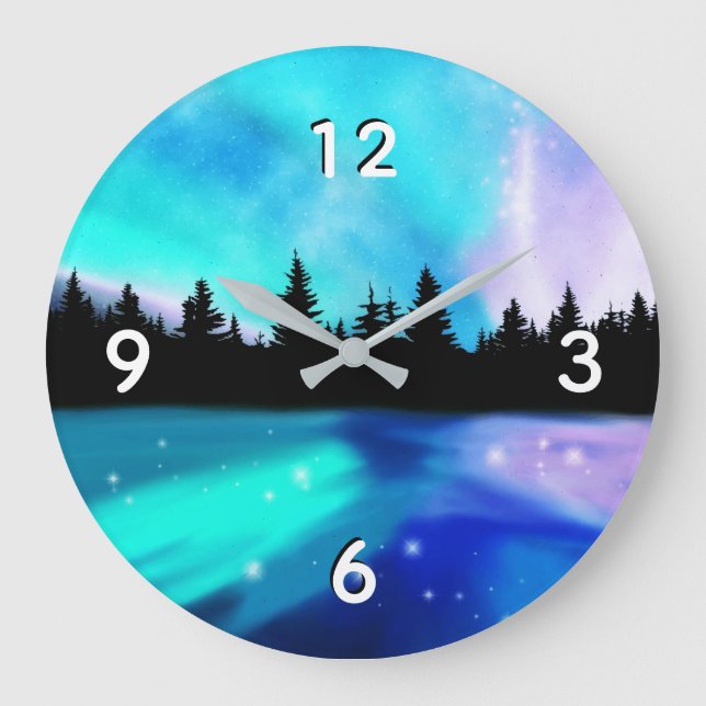 Daybreak Reflektionen große Uhr (Vorderseite)