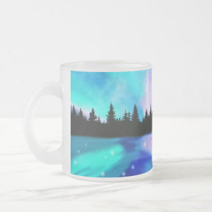 Daybreak Reflektionen Mattiertes Glas Kaffee Tasse