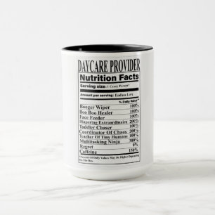 Daycare Provider Fakten Tasse