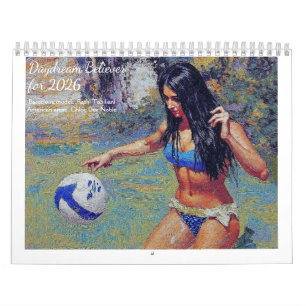 Daydream Believer pour 2026 - 12 mois CALENDRIER