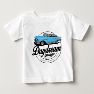 Daydream Garage mit 1957 Chevrolet Bel Air Baby T-shirt