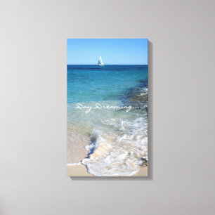 Daydreaming - Segelboot - Leinwand