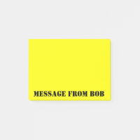 Dayglow Yellow Notes des Bobs