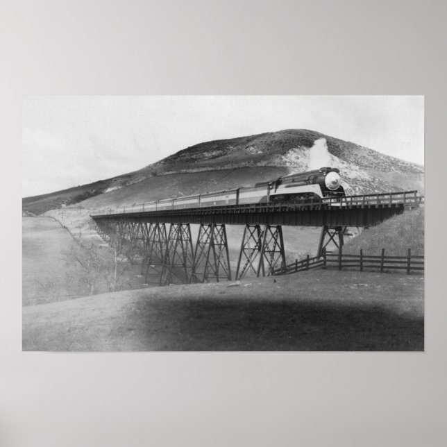 Daylight Limited Bahn über Tressel Poster (Vorne)