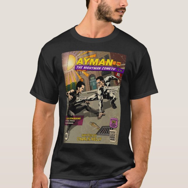 Dayman Comic  T-Shirt (Vorderseite)