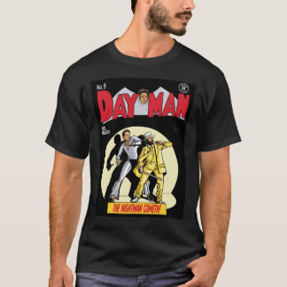 Dayman - Le Nightman Comporte Un T-Shirt Classique