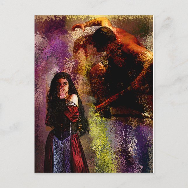 DAYMARE ~ THE OGRE POSTKARTE (Vorderseite)