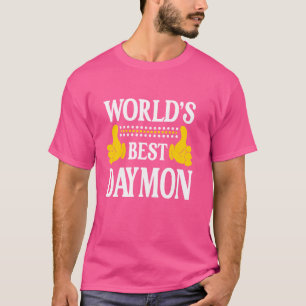 Daymon Persönlicher Name Funny Vorname World's Bes T-Shirt