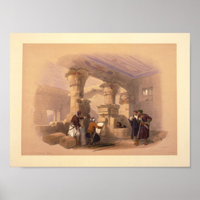 Dayr el Medeeneh—Thebes Poster (Vorne)