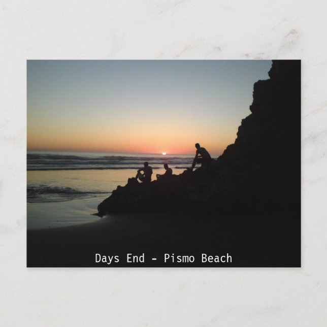 Days End - Pismo Beach Postkarte (Vorderseite)