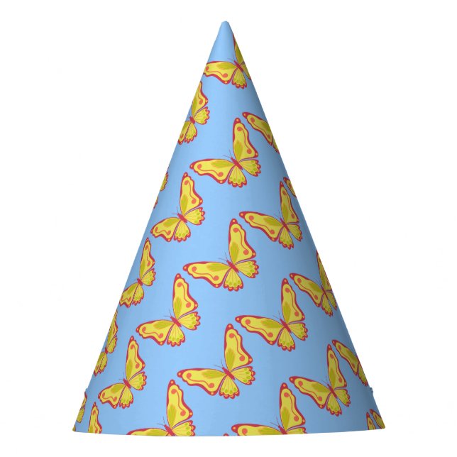 Daytime Butterfly Partyhütchen (Vorderseite)