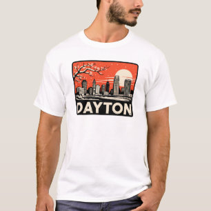 Dayton City Ohio USA T-Shirt