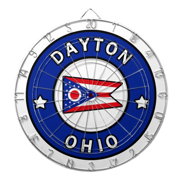 Dayton Ohio Dartscheibe (vorne)