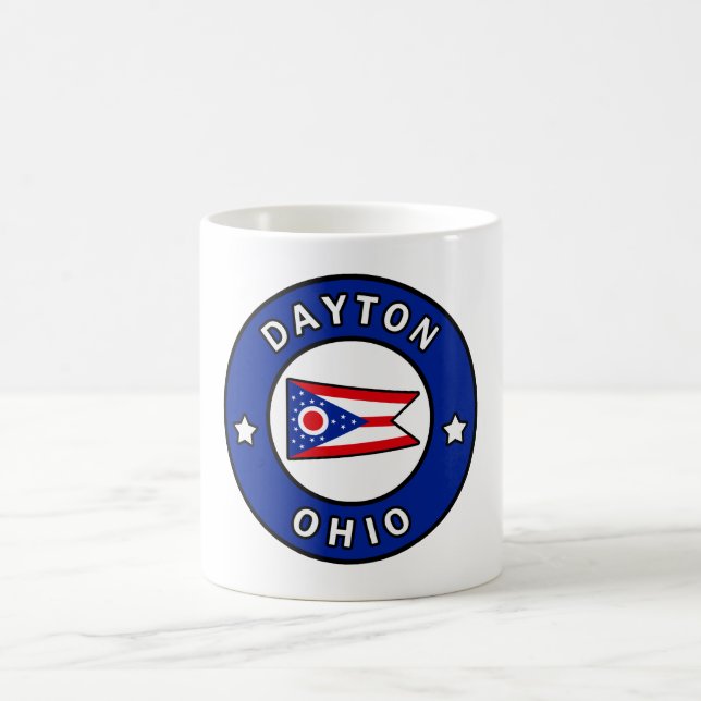 Dayton Ohio Kaffeetasse (Mittel)