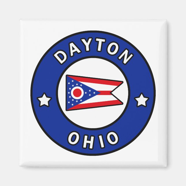 Dayton Ohio Magnet (Vorne)