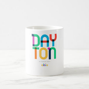 Dayton Ohio Mid Century, Pop Art, Kaffeetasse