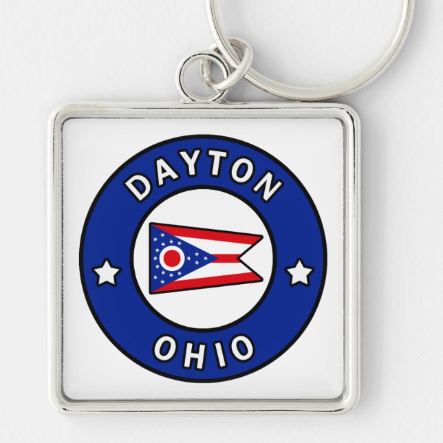 Dayton Ohio Schlüsselanhänger (Vorne)