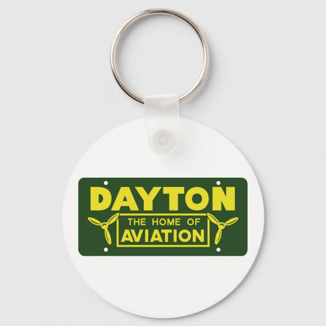 Dayton Ohio Schlüsselanhänger (Vorderseite)