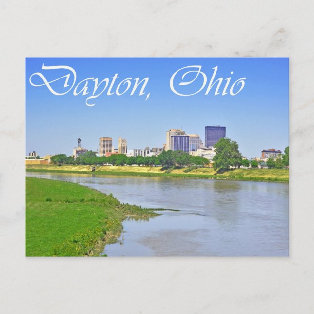 Dayton, Ohio, USA Postkarte (Vorderseite)