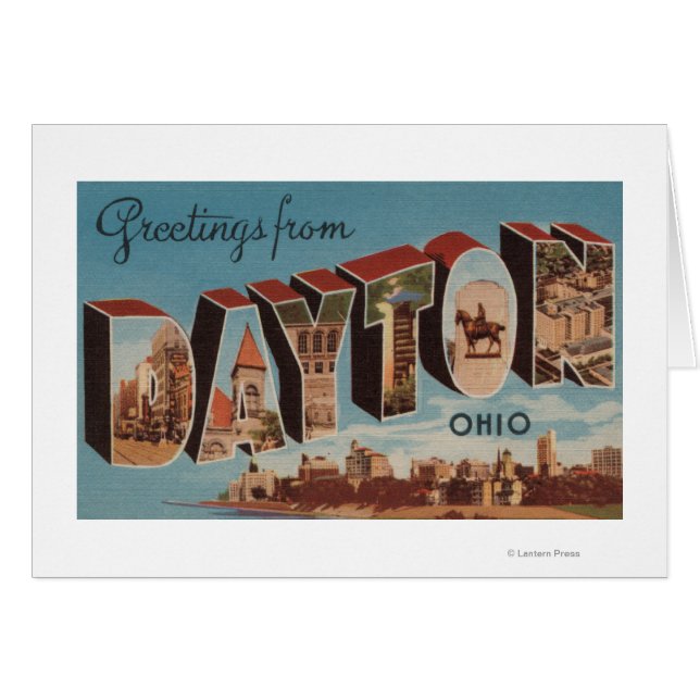 Dayton, OhioLarge Letter ScenesDayton, OH (Vorderseite (Horizontal))
