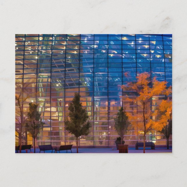 Dayton Schuster Center Postkarte (Vorderseite)