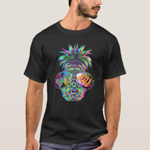 Daytona Beach 2023 Ananas Sonnenbrille Urlaub F T-Shirt