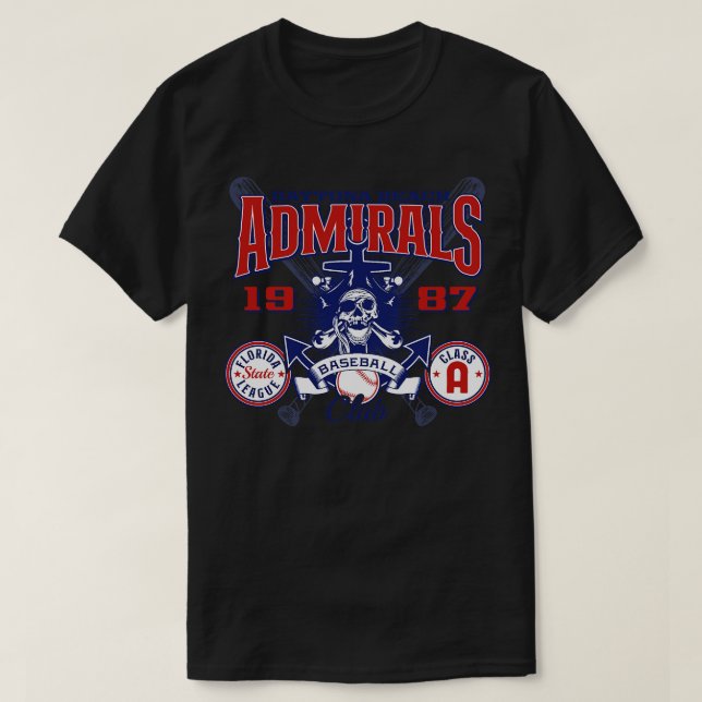 Daytona Beach Admirals T-Shirt (Design vorne)