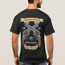 Daytona Beach Bike Week 2023 Crossed Guns