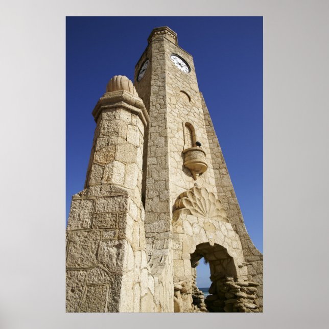Daytona Beach Clock Tower 2 Poster (Vorne)