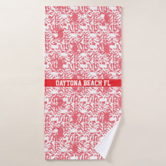 Daytona Beach FL Benutzerdefiniert Badehandtuch