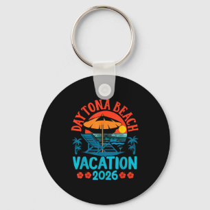 Daytona Beach Florida 2026 Familienurlaub Sommer Schlüsselanhänger