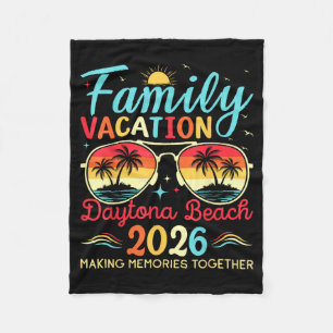 Daytona Beach Florida Familienurlaub 2026 passend Fleecedecke