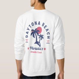 Daytona Beach Florida Retro Souvenirs Sweatshirt