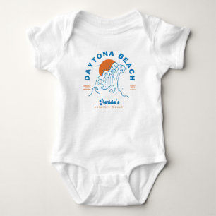 DAYTONA BEACH FLORIDA SOMMERWELLEN URlaub Baby Strampler