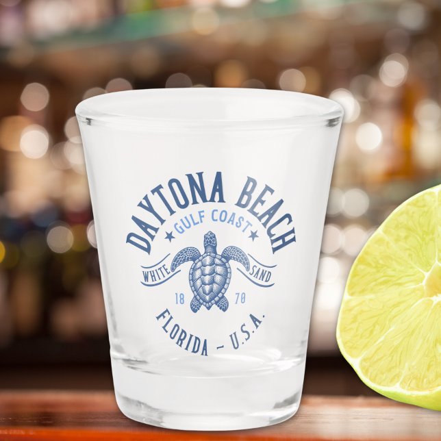 Daytona Beach Florida Surfer Paradise Schnapsglas (Von Creator hochgeladen)