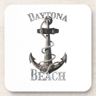 Daytona Beach Florida Vacation Nautical Anchor Getränkeuntersetzer