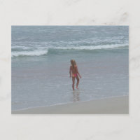 Daytona Beach Floride Bikini Carte postale FL