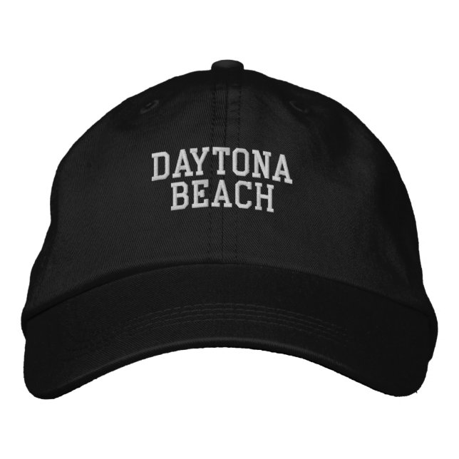 Daytona Beach Floride Casquette de baseball brodé (Devant)