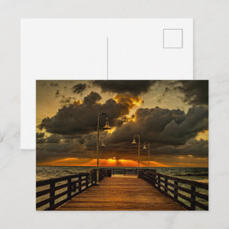 Daytona Beach Pier Postkarte