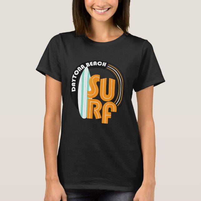 Daytona Beach Surf und Surfboard Shirt (Vorderseite)